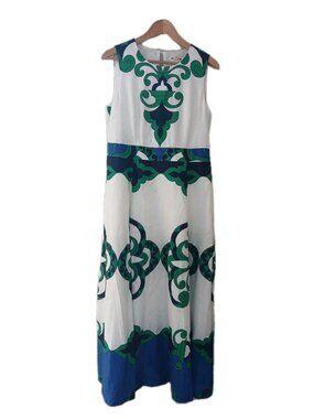 New Boden Sleeveless Linen Blend Dress